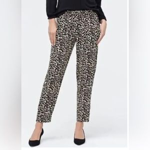 J. Crew Printed Leopard Jamie Pant.